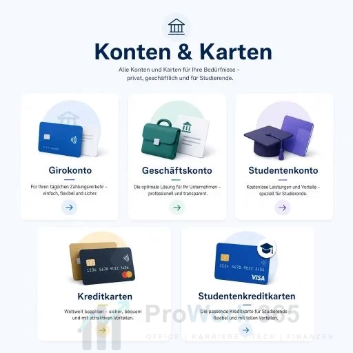 ProWork 365 - Konten-Karten-Vergleichsrechner