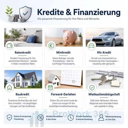 ProWork 365 - Kredite-Finanzierung-Vergleichsrechner