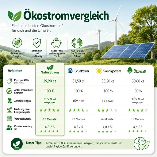 ProWork 365 – Ökostrom-Vergleichsrechner ProWork 365 - Ökostrom-Vergleichsrechner