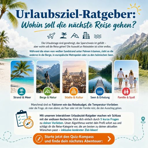 Urlaubsziel-Ratgeber