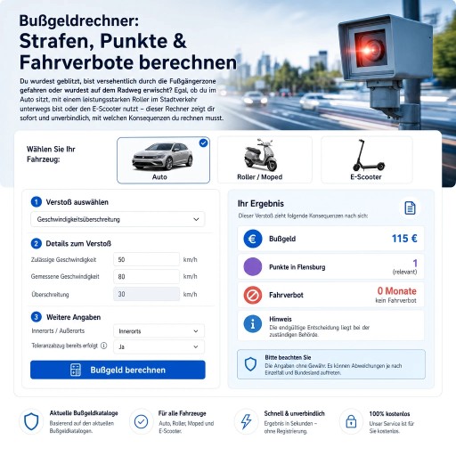 Bussgeld-Rechner