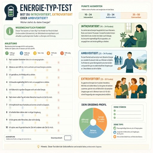 Energie-Typ-Test