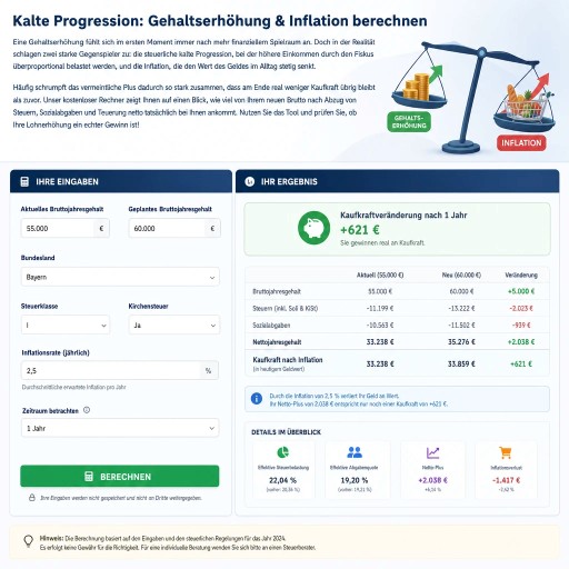 Kalte Progression berechnen