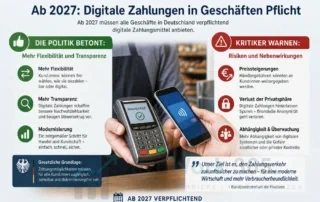 Kartenzahlungspflicht ab 2027