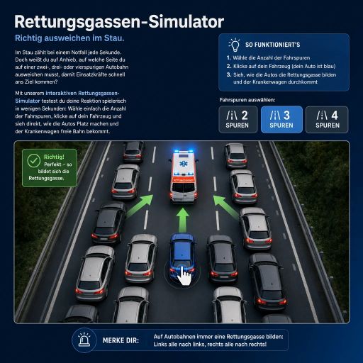 Rettungsgassen-Simulator
