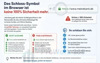 Schloss-Symbol im Browser heute keine Garantie mehr für Sicherheit