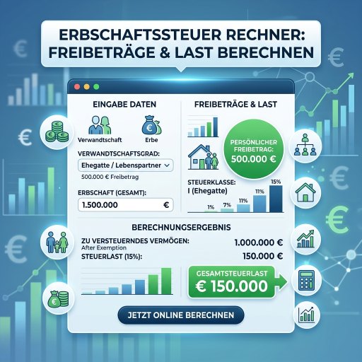Erbschaftssteuer-Rechner Erbschaftssteuer-Rechner