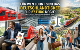 Für wen lohnt sich das Deutschlandticket für 67 Euro noch