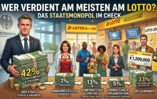 Wer verdient am meisten am Lotto
